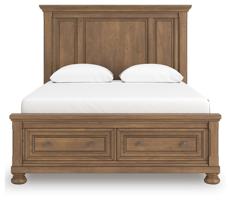 Feddinger Panel Storage Bed - MI Hometown Furnishings (MI)*