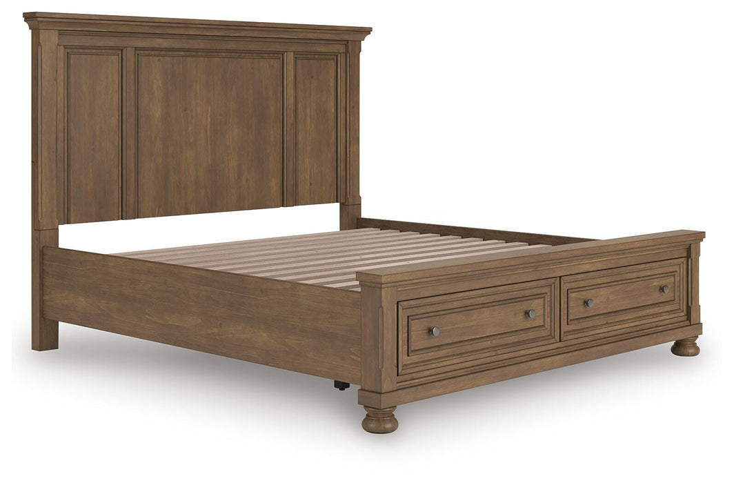 Feddinger Panel Storage Bed - MI Hometown Furnishings (MI)*