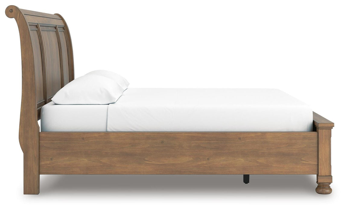 Feddinger Panel Storage Bed - MI Hometown Furnishings (MI)*