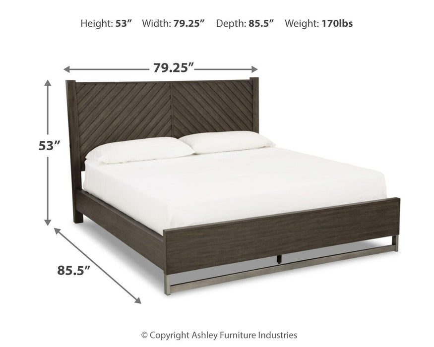 Arkenton King Bedroom Set - MI Hometown Furnishings (MI)*