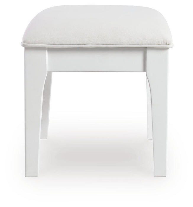 Chalanna Vanity Stool - MI Hometown Furnishings (MI)*