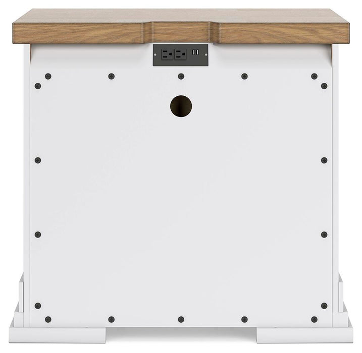 Ashbryn Nightstand - MI Hometown Furnishings (MI)*