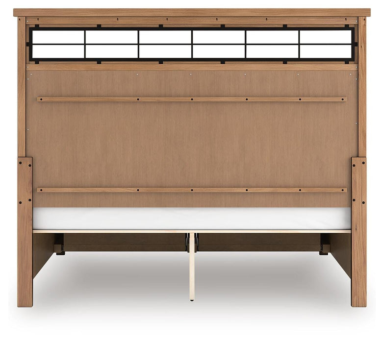 Taffenbrook Panel Storage Bed - MI Hometown Furnishings (MI)*