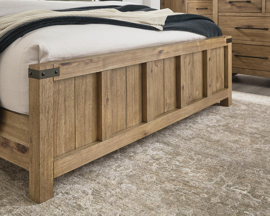 Ridgester Bed - MI Hometown Furnishings (MI)*