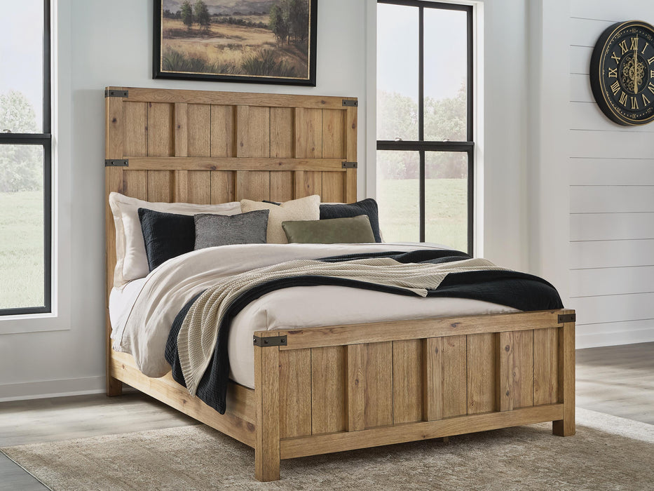 Ridgester Bed - MI Hometown Furnishings (MI)*