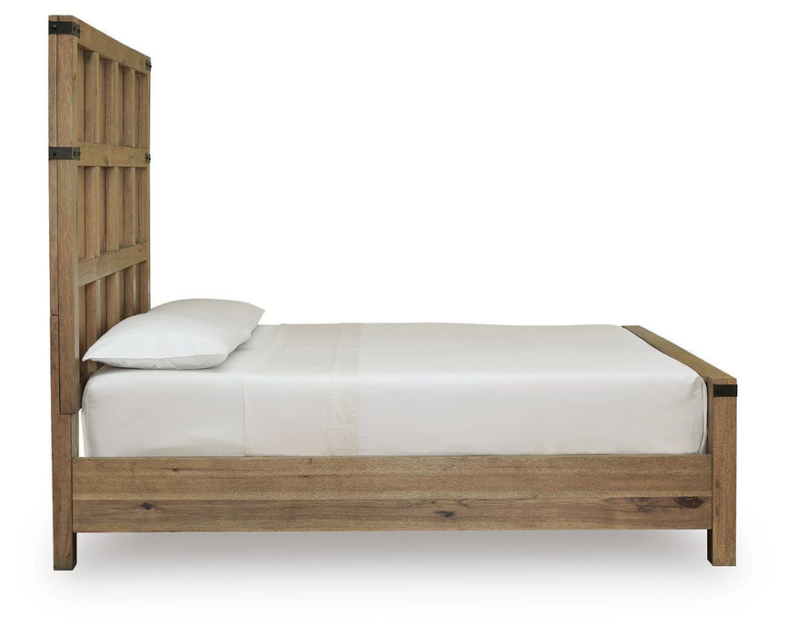 Ridgester Bed - MI Hometown Furnishings (MI)*