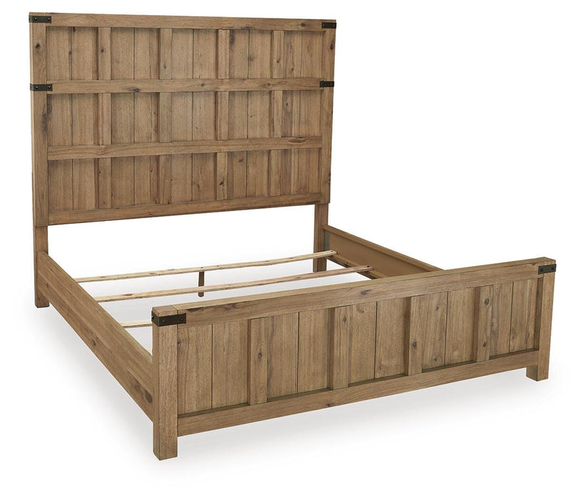 Ridgester Bed - MI Hometown Furnishings (MI)*