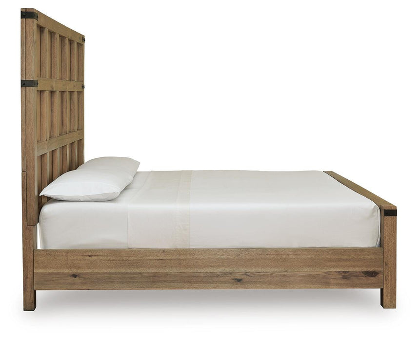 Ridgester Bed - MI Hometown Furnishings (MI)*