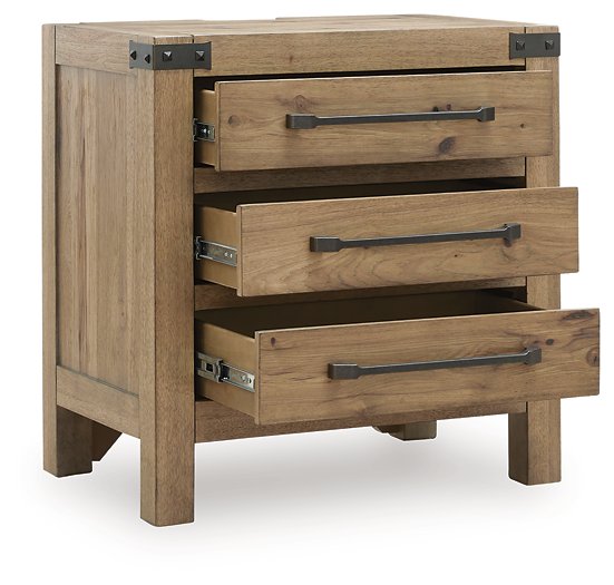 Ridgester Nightstand - MI Hometown Furnishings (MI)*