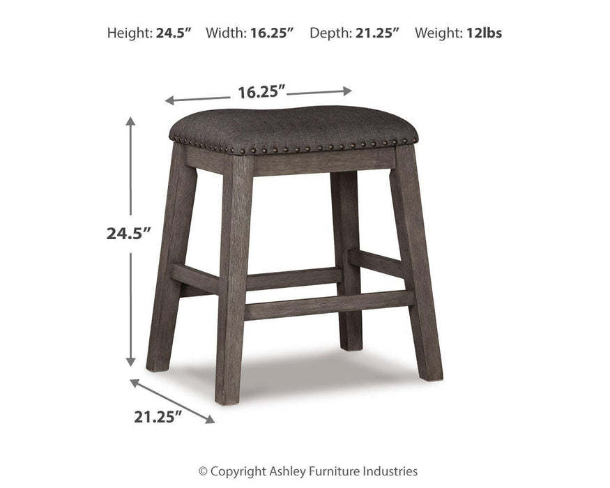 Caitbrook Counter Height Upholstered Bar Stool - MI Hometown Furnishings (MI)*