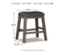 Caitbrook Counter Height Upholstered Bar Stool - MI Hometown Furnishings (MI)*