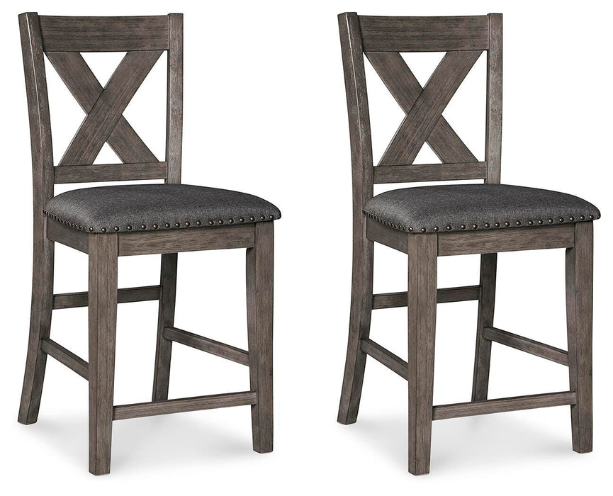 Caitbrook Counter Height Upholstered Bar Stool - MI Hometown Furnishings (MI)*