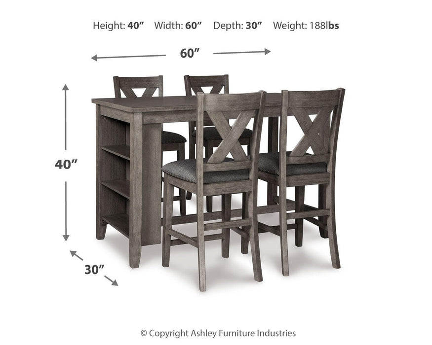 Caitbrook Counter Height Dining Package - MI Hometown Furnishings (MI)*