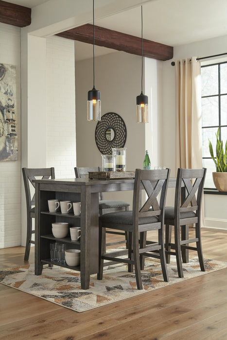 Caitbrook Counter Height Upholstered Bar Stool - MI Hometown Furnishings (MI)*