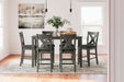 Caitbrook Counter Height Dining Table and Bar Stools (Set of 7) - MI Hometown Furnishings (MI)*