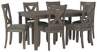 Caitbrook Dining Table and Chairs (Set of 7) - MI Hometown Furnishings (MI)*