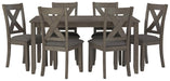 Caitbrook Dining Table and Chairs (Set of 7) - MI Hometown Furnishings (MI)*