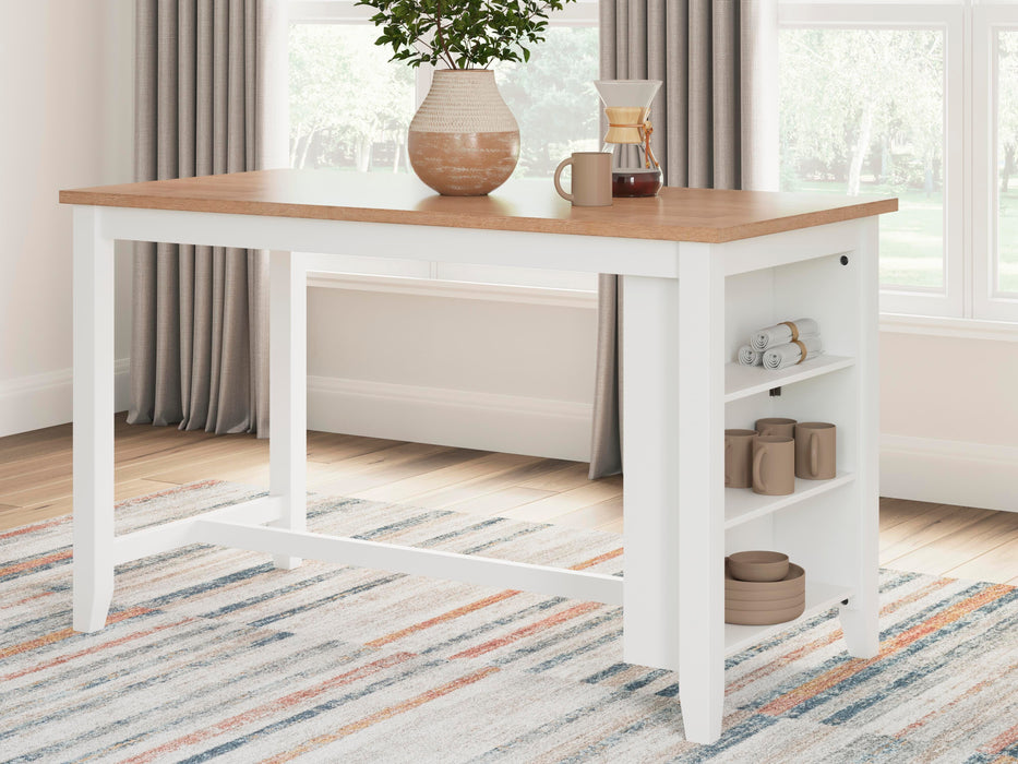 Gesthaven Counter Height Dining Table - MI Hometown Furnishings (MI)*