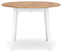 Gesthaven Dining Drop Leaf Table - MI Hometown Furnishings (MI)*
