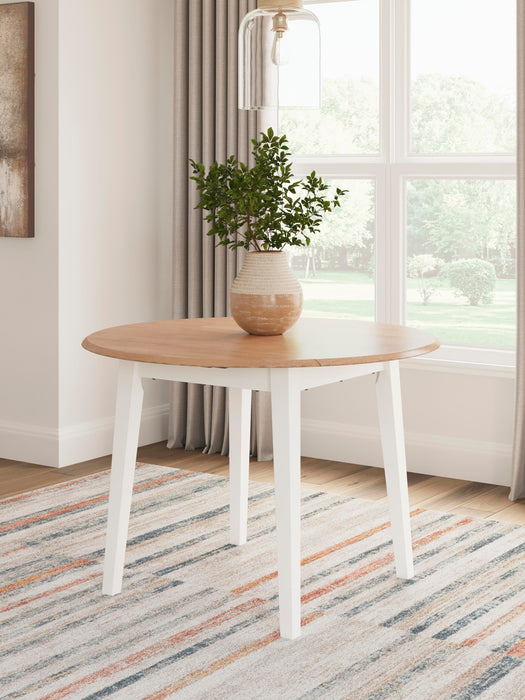 Gesthaven Dining Drop Leaf Table - MI Hometown Furnishings (MI)*