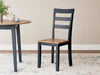 Gesthaven Dining Chair - MI Hometown Furnishings (MI)*