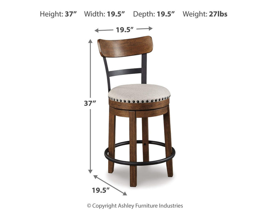 Valebeck Counter Height Bar Stool - MI Hometown Furnishings (MI)*