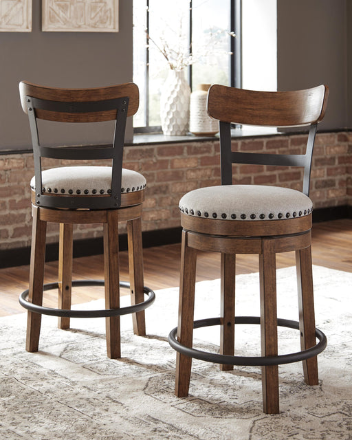 Valebeck Counter Height Bar Stool - MI Hometown Furnishings (MI)*