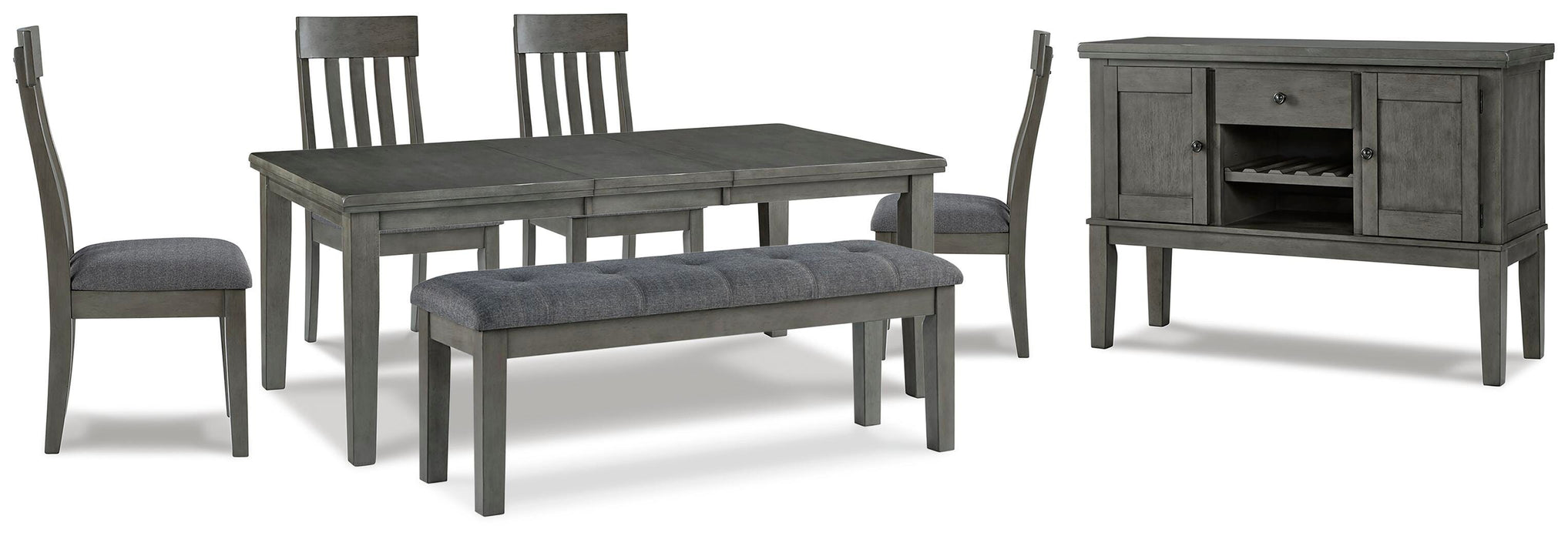 Hallanden Dining Room Set - MI Hometown Furnishings (MI)*