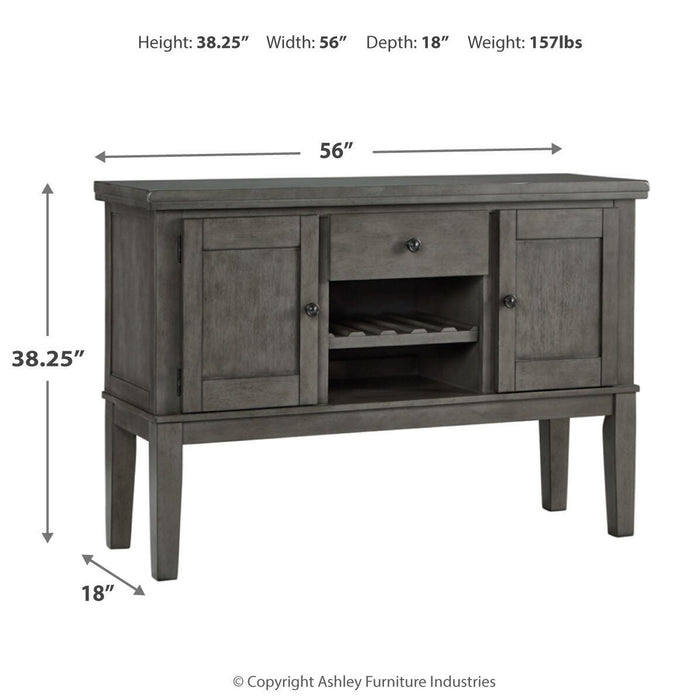 Hallanden Dining Server - MI Hometown Furnishings (MI)*
