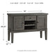 Hallanden Dining Server - MI Hometown Furnishings (MI)*
