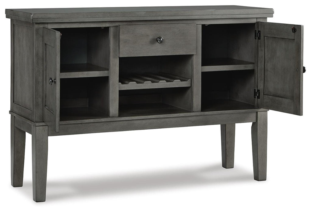 Hallanden Dining Room Set - MI Hometown Furnishings (MI)*