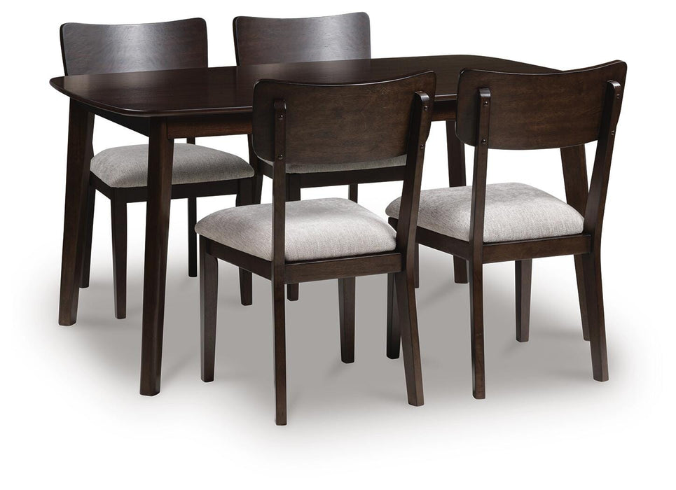 Mallenette Dining Table and 4 Chairs (Set of 5) - MI Hometown Furnishings (MI)*