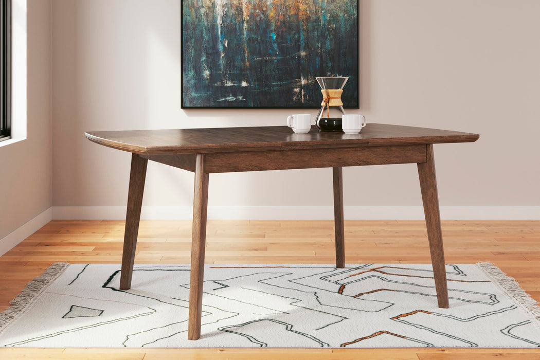 Lyncott Dining Extension Table - MI Hometown Furnishings (MI)*