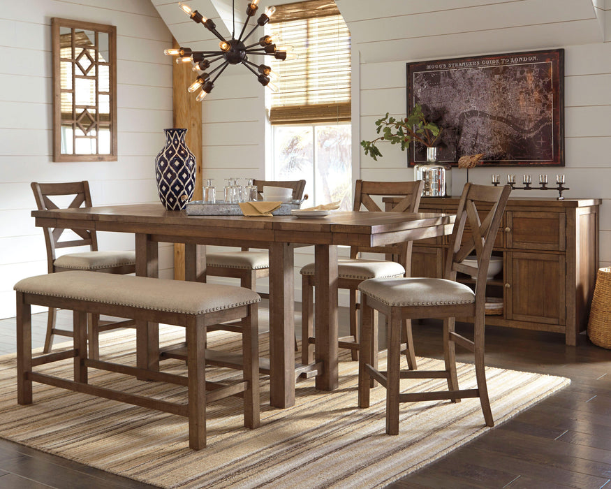 Moriville Counter Height Dining Set - MI Hometown Furnishings (MI)*