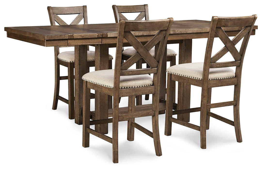 Moriville Counter Height Dining Set - MI Hometown Furnishings (MI)*