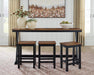 Wildenauer Counter Height Dining Table and 3 Barstools Set - MI Hometown Furnishings (MI)*