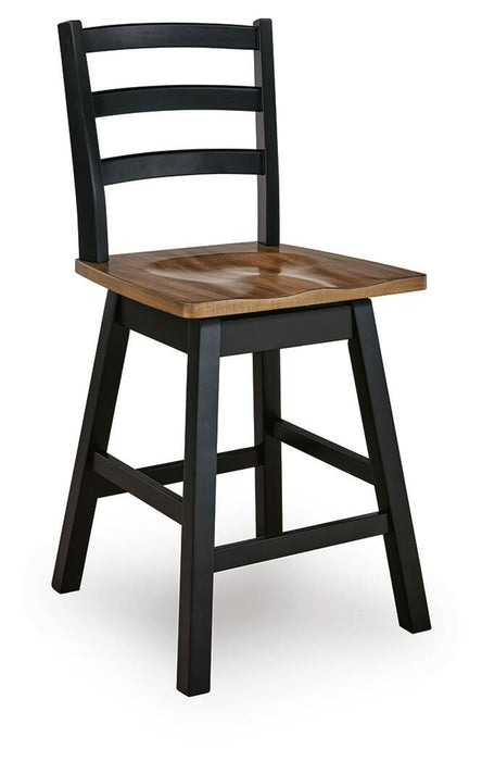 Wildenauer Counter Height Swivel Barstool - MI Hometown Furnishings (MI)*