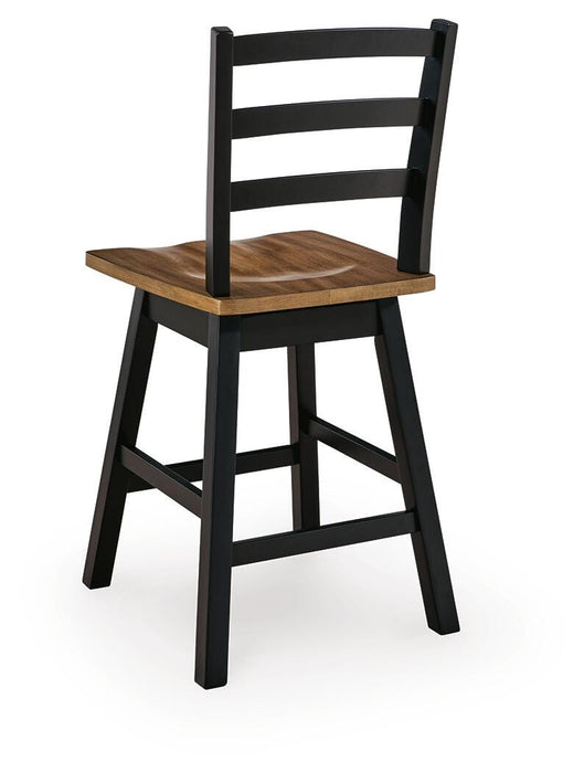Wildenauer Counter Height Swivel Barstool - MI Hometown Furnishings (MI)*