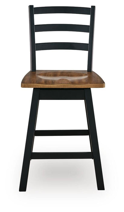 Wildenauer Counter Height Swivel Barstool - MI Hometown Furnishings (MI)*