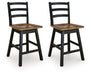 Wildenauer Counter Height Swivel Barstool - MI Hometown Furnishings (MI)*