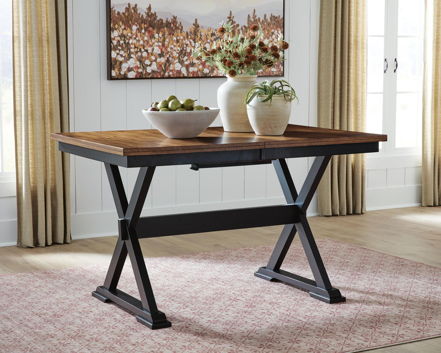 Wildenauer Counter Height Butterfly Extension Table - MI Hometown Furnishings (MI)*