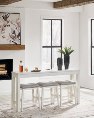 Robbinsdale Counter Height Dining Table and 3 Barstools Set - MI Hometown Furnishings (MI)*