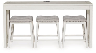 Robbinsdale Counter Height Dining Table and 3 Barstools Set - MI Hometown Furnishings (MI)*