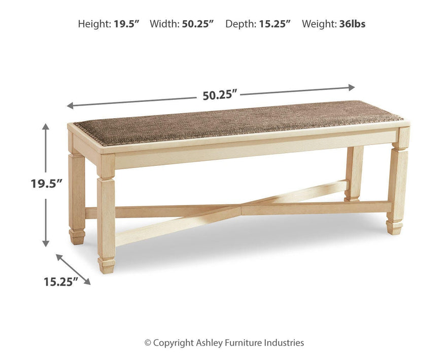 Bolanburg Dining Bench - MI Hometown Furnishings (MI)*