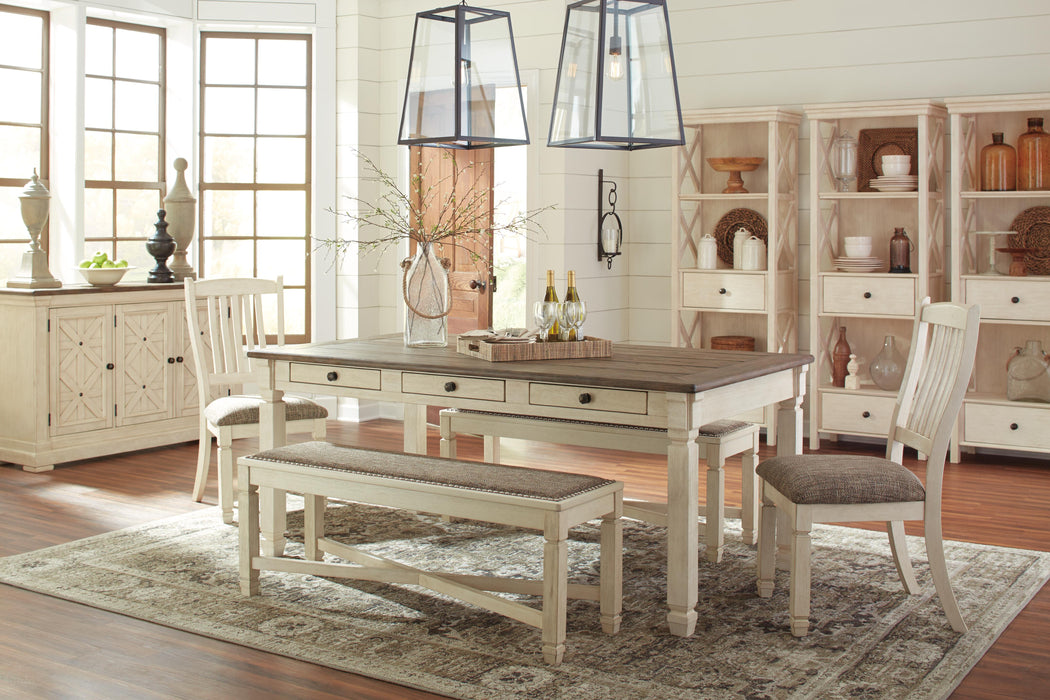 Bolanburg Dining Bench - MI Hometown Furnishings (MI)*