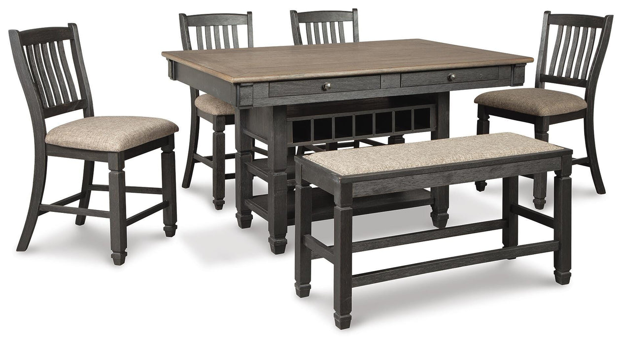 Tyler Creek Counter Height Dining Set - MI Hometown Furnishings (MI)*
