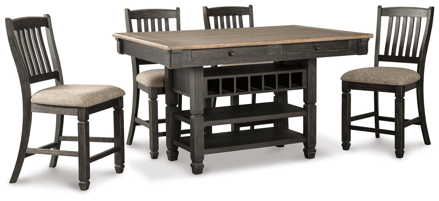 Tyler Creek Counter Height Dining Set - MI Hometown Furnishings (MI)*