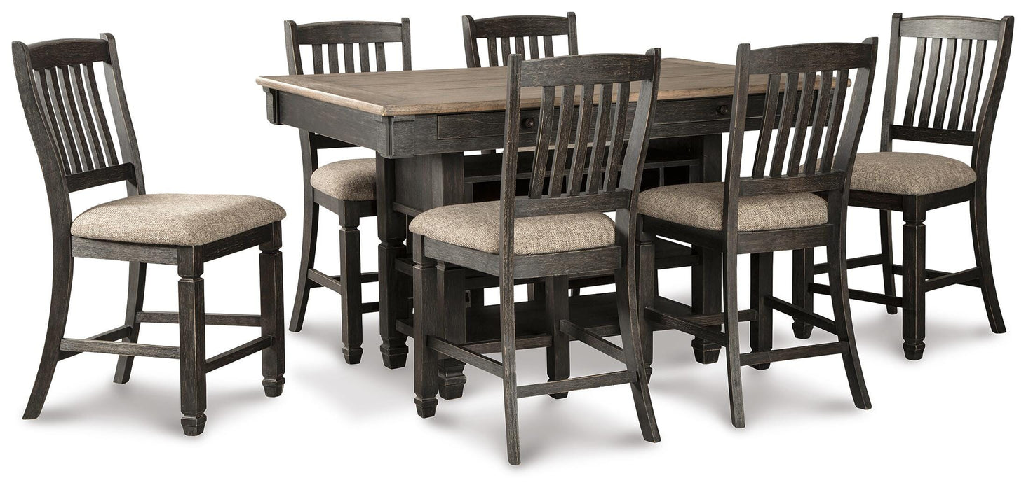 Tyler Creek Counter Height Dining Set - MI Hometown Furnishings (MI)*