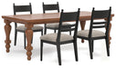 Greddinton Dining Room Set - MI Hometown Furnishings (MI)*