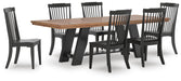 Greddinton Dining Room Set - MI Hometown Furnishings (MI)*